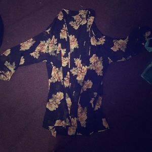 Open dress cover top